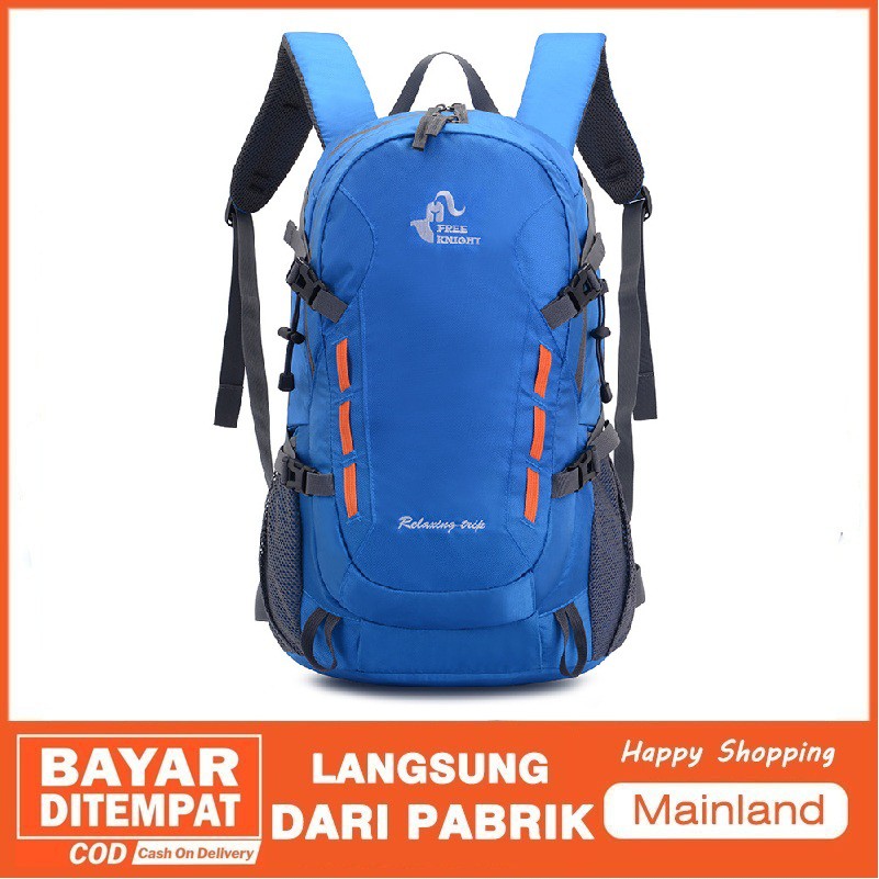 Mainland 40L Tas Gunung Hiking Ransel Pria Backpack Untuk Laptop Sport Camping Outdoor TFK06