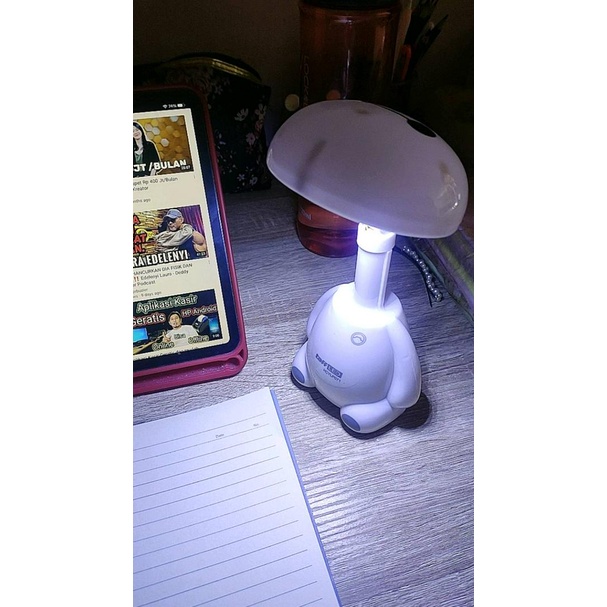 SH8 Lampu Belajar / Baca / Meja LED Karakter Kartun Baymax Rechargable  Lampu Hias Belajar LED Meja Kartun Baymax TIAN KONG HCYLP071 White NEW