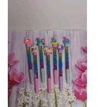 

Pulpen gel glitter kuda poni unicorn pulpen lucu pulpen karakter