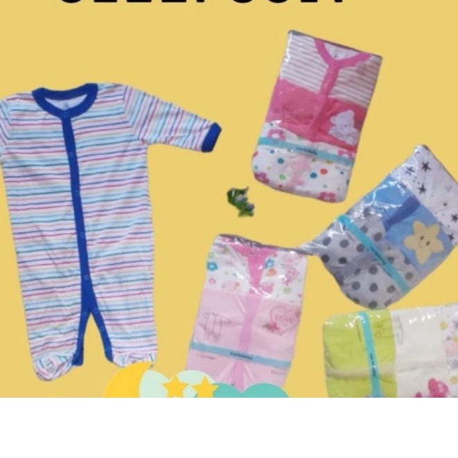 PROMO JUMPER CARTER BLUEFLY BAJU TIDUR BAYI BARU LAHIR NEW BORN 6M JUMPER BAYI LENGAN PANJANG/JUMPER KK