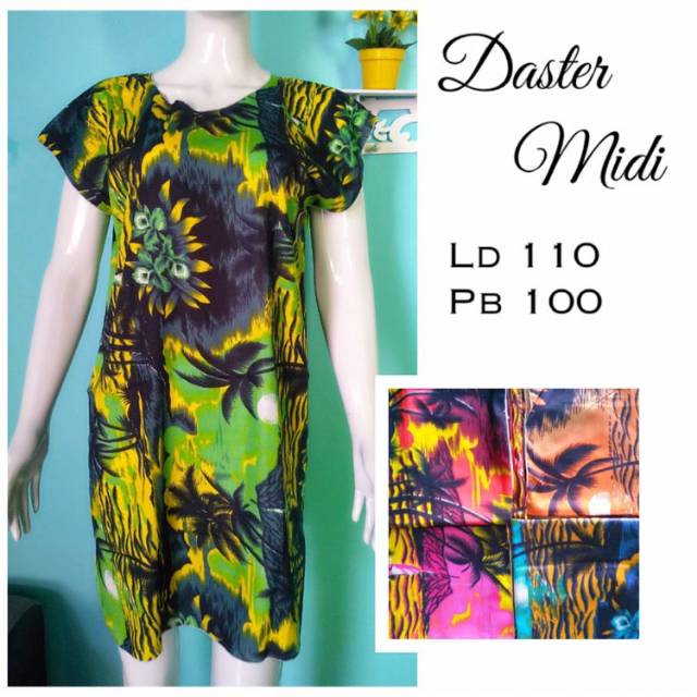 DASTER MIDI GROSIR MURAH ASLI PEKALONGAN