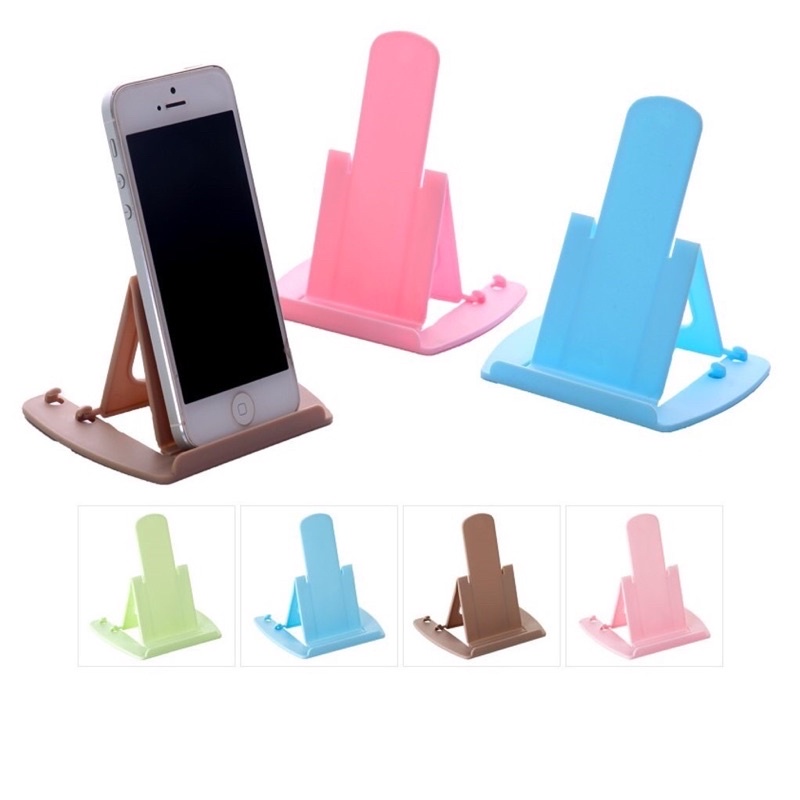 {HM} COD Stand HP Tempat Penyangga Dudukan LIPAT STAND HOLDER MINI LIPAT PORTRAIT SANDARAN HP IPAD T