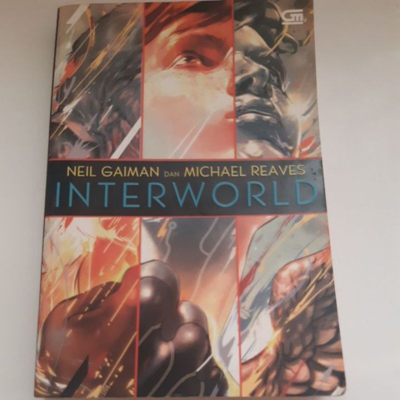 INTERWORLD Karya Neil Gaiman & Michael Reaves Preloved/ Second/ Bekas