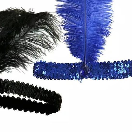 ♪ Ikatan Bulu Di Kepala Hiasan Kepala Bulu Ayam ❂