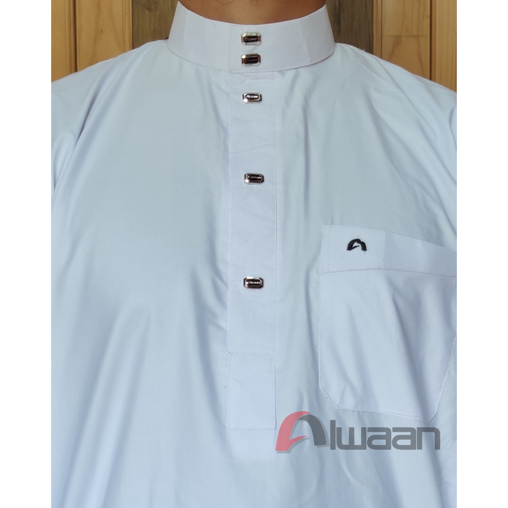 Jubah/Gamis Alwaan Pakaian Muslim Pria Dewasa