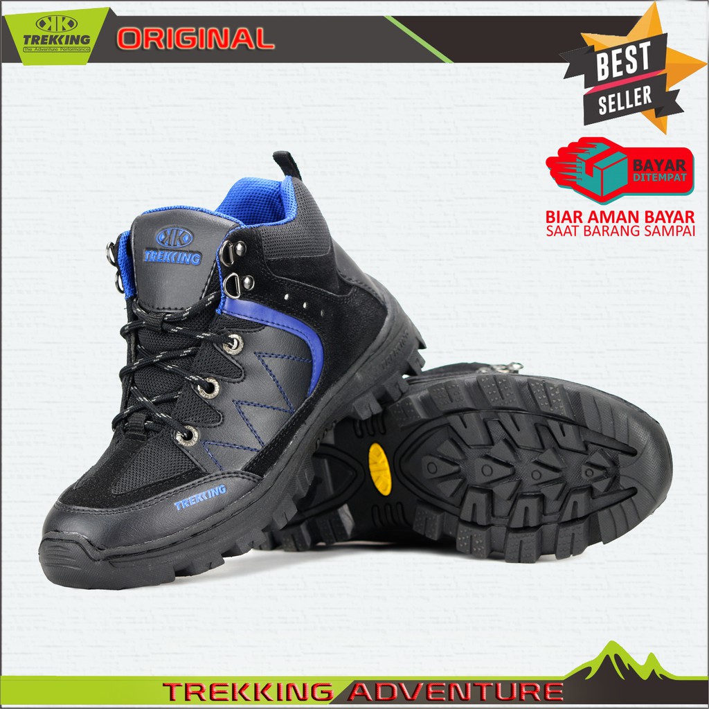 sepatu gunung pria / sepatu trekking tms 120