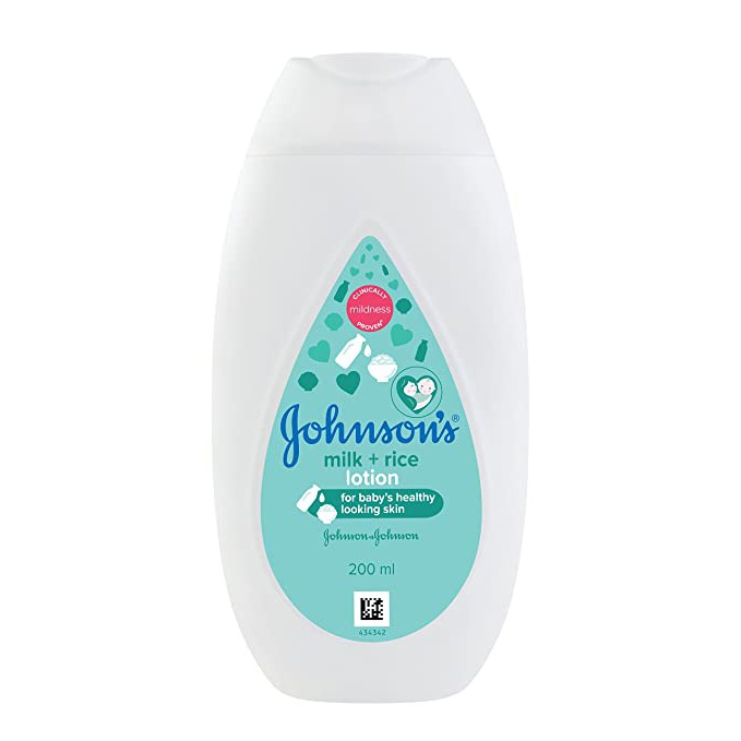 Johnson's Baby Lotion Bayi Milk &amp; Rice / Lotion Bayi (Tersedia varian ukuran)