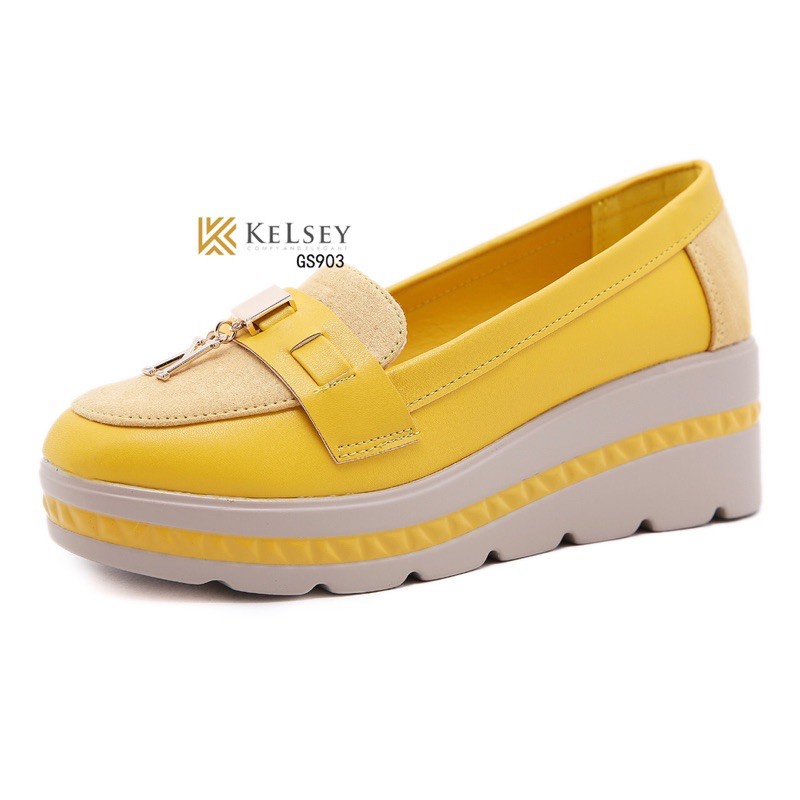 NICOLE SEPATU WEDGES WANITA  KELSEY GS903