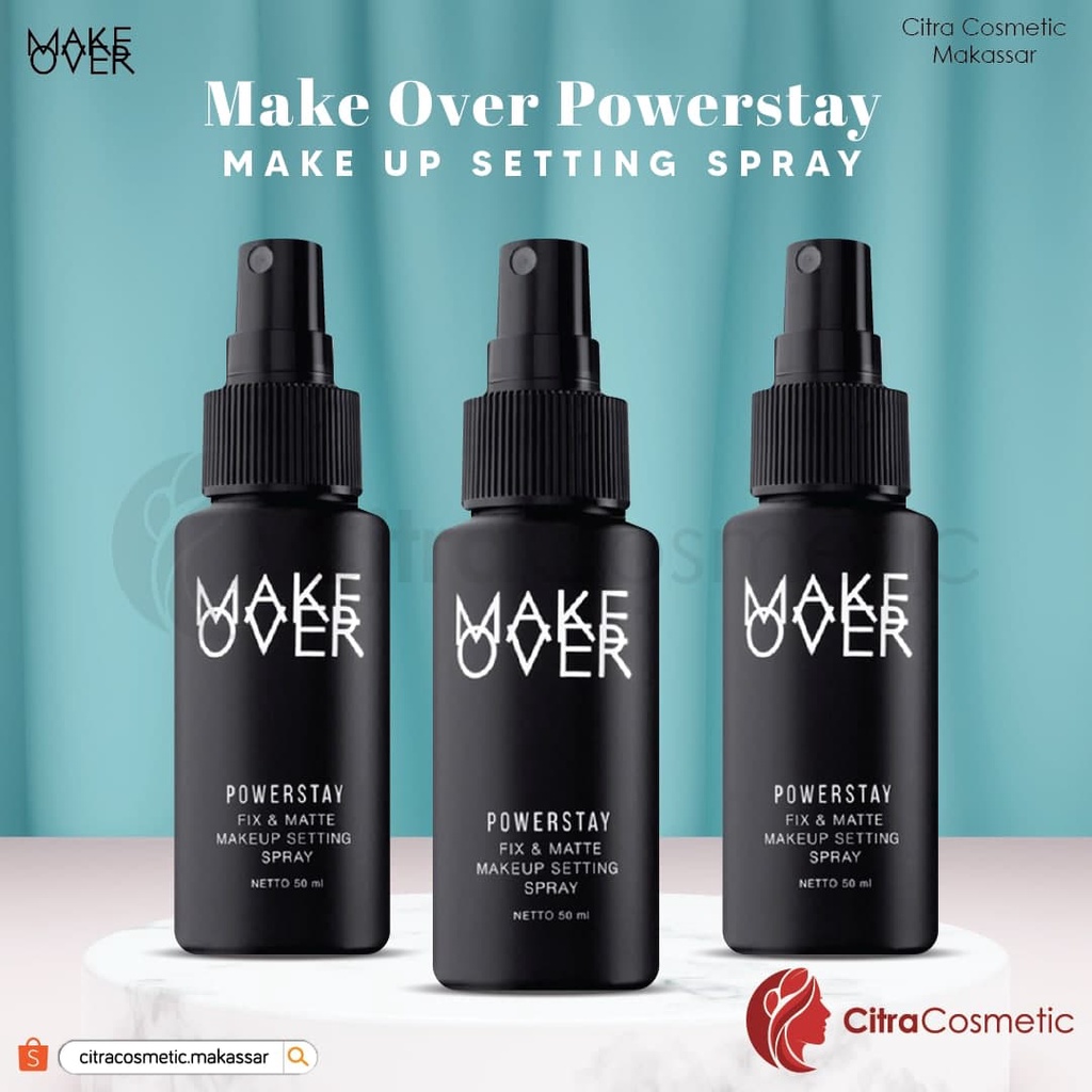 Make Over Powerstay Fix &amp; Matte Make Up Setting Spray 50 Ml