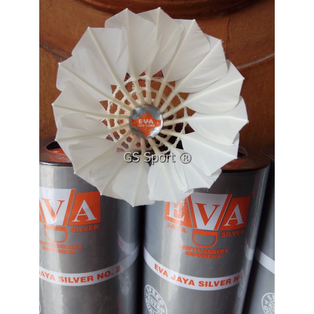 Shuttlecocks EVA JAYA SILVER (Orange)