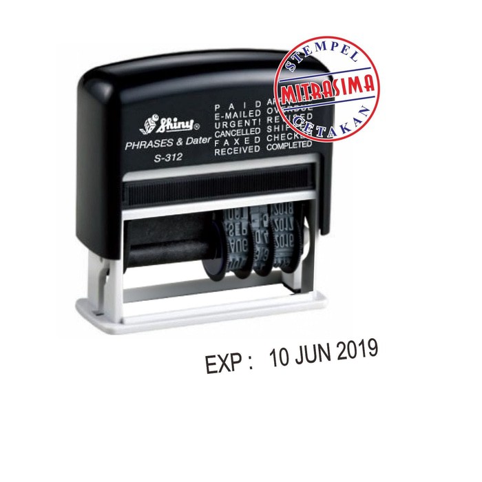 

Promo Stempel Expired stempel Kadaluarsa dengan tinta khusus plastik Murah