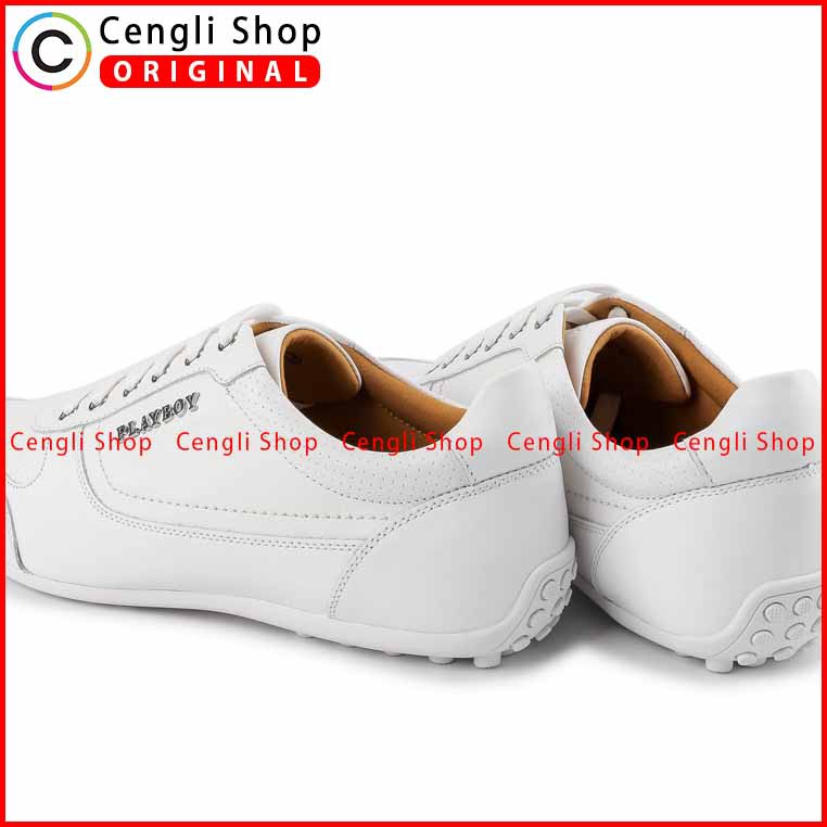 SEPATU PLAYBOY SNEAKER CASUAL PRIA ORIGINAL KULIT ASLI TERBARU PLK3