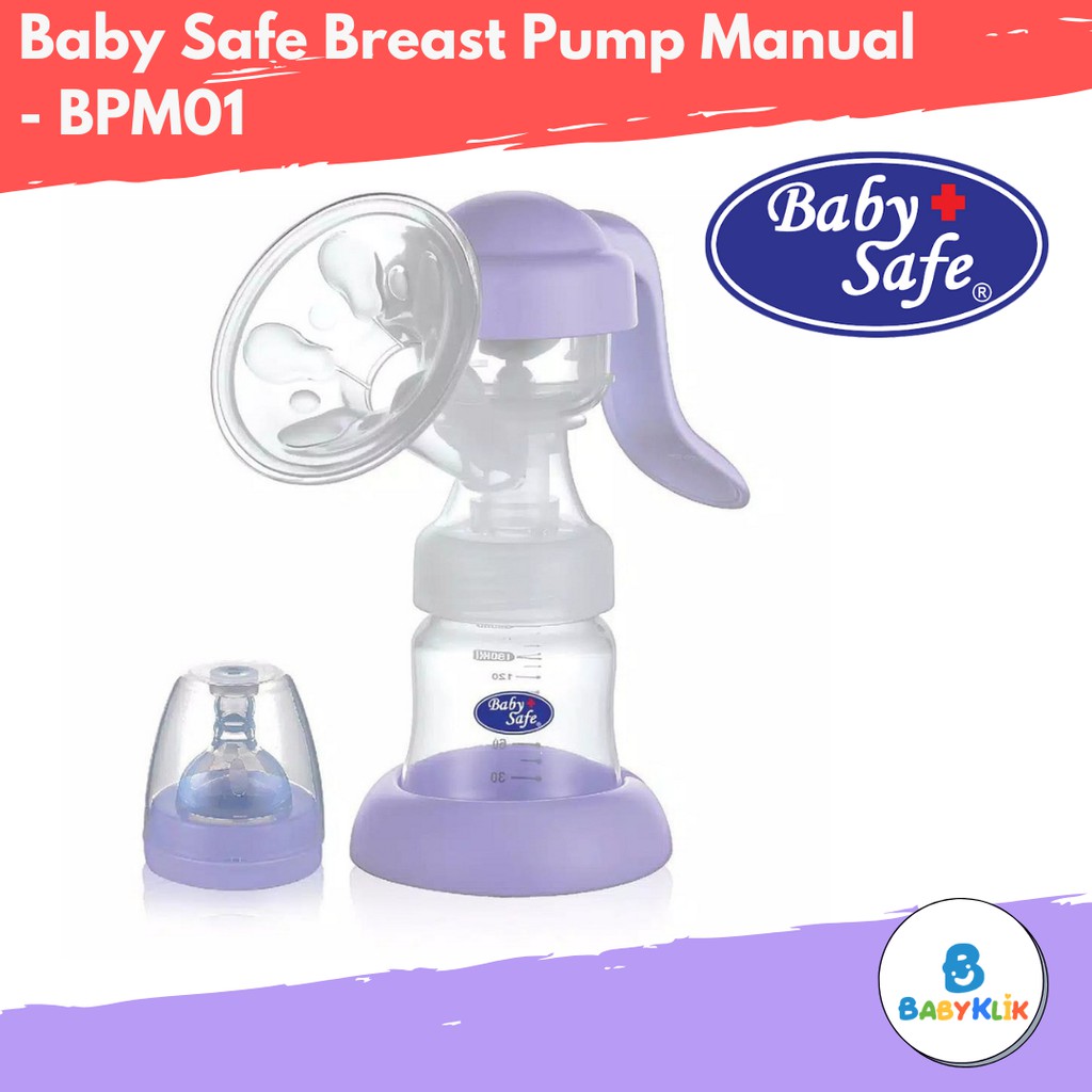 Baby Safe BPM01 Breast Pump Manual Pompa Asi Breastpump - Pompa Asi Manual Baby Safe - Babyklik