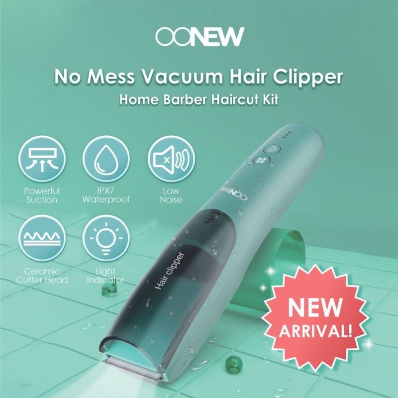 OONEW No Mess Vacuum Hair Clipper