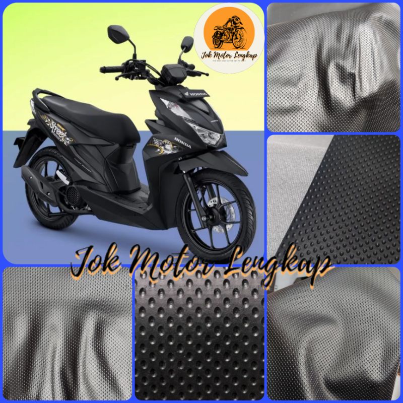 (BISA COD) Sarung Kulit Jok Motor All New Honda BeAT Street Original
