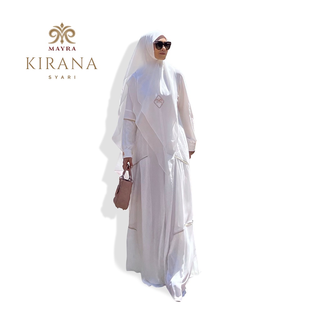 Mayra Gamis Terbaru Set Syari Kirana