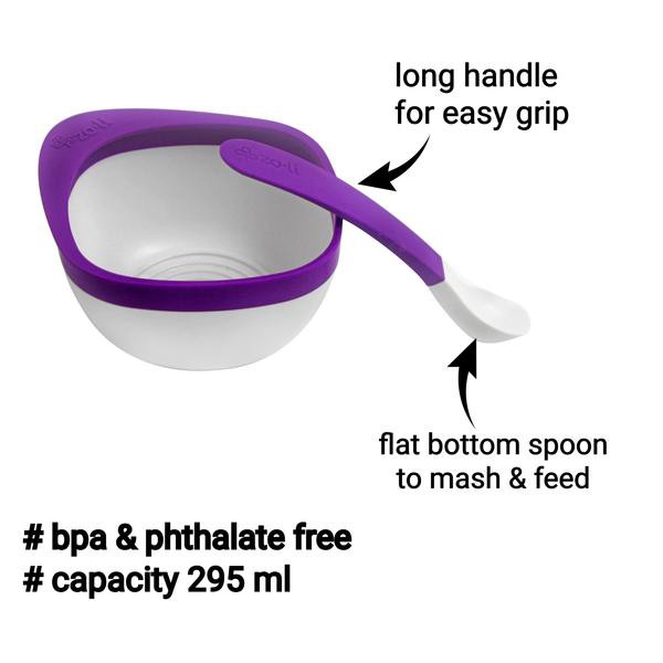 Zoli Mash Bowl &amp; Spoon Kit