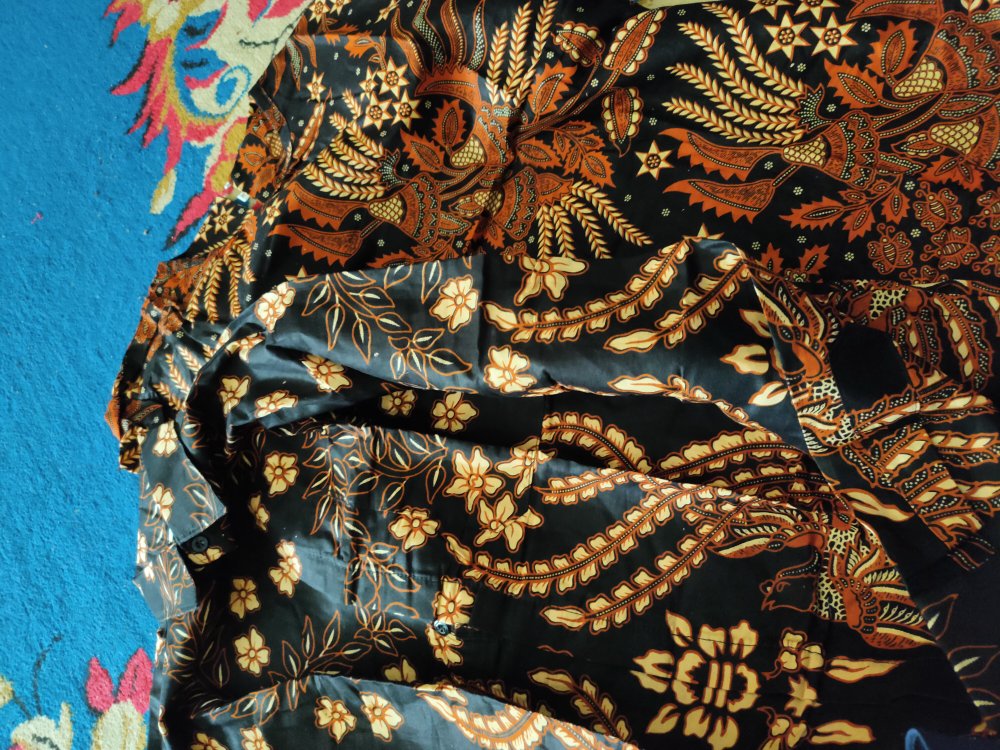 Batik Dolby Dolbi Dobby Doby Tenun Sutra Tulis Katun Atbm Baron Atasan Batik Wanita Sogan Srg308