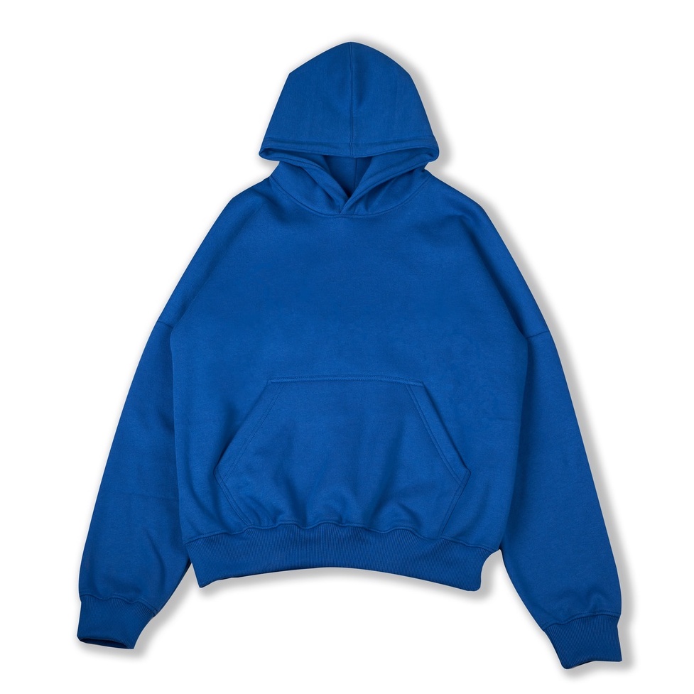 Oversized Boxy Hoodie Royal Blue