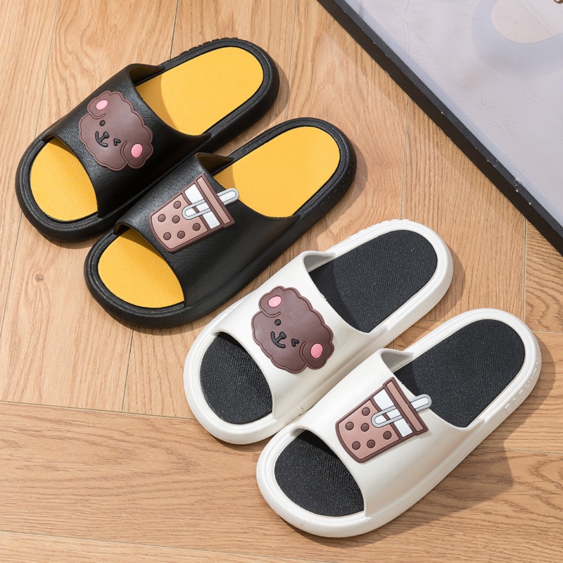 sandal wanita flip flop J2229 / sandal wanita slip on cute bear boba