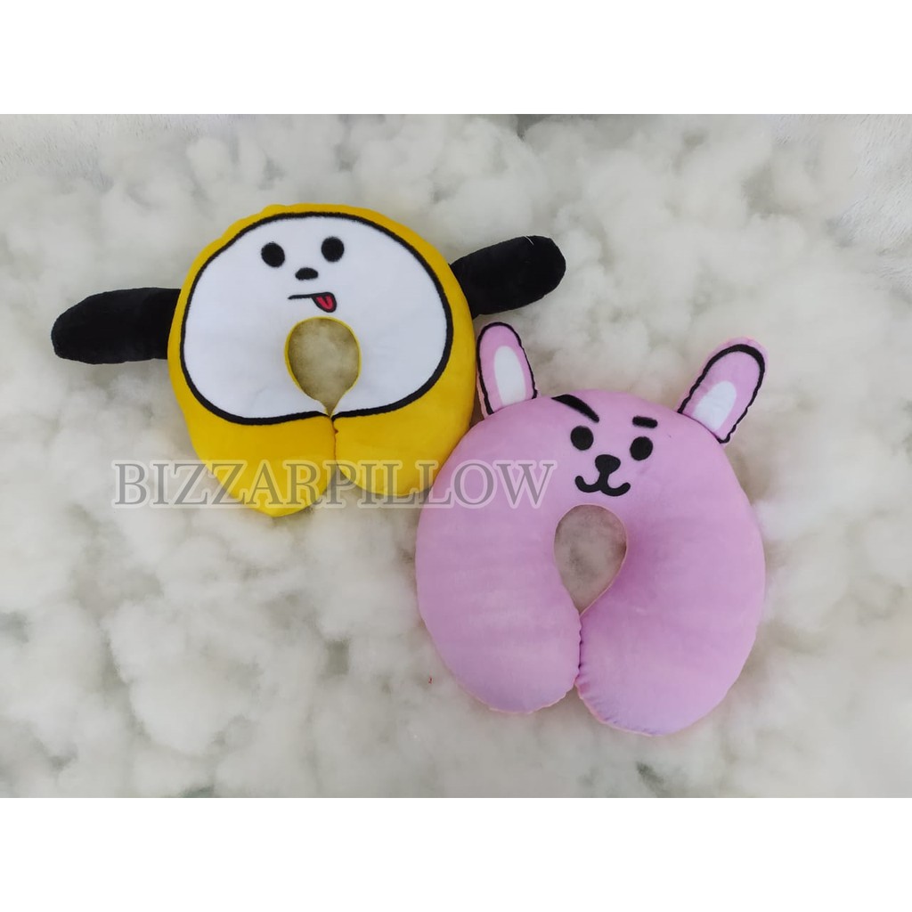 Bizzarpillow Bantal Leher Kpop Costum BT21 BZ160