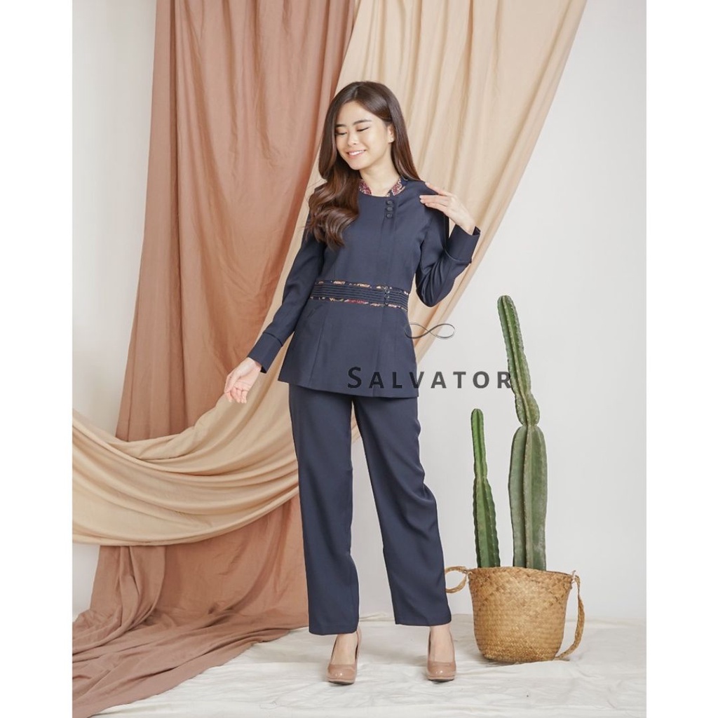 BLAZER WANITA / Seragam PNS / Baju PDH PNS Wanita / Baju Dinas Pemda Wanita / Baju Khaki PNS Wanita 