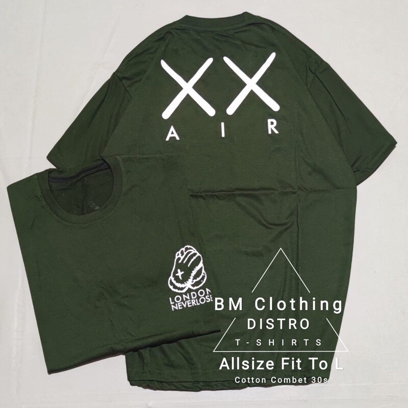 BAJU KAOS T SHIRT ATASAN DISTRO PRIA WANITA COWOK CEWEK TULISAN BELAKANG XX AIR JORDAN X UNIQLO COTT