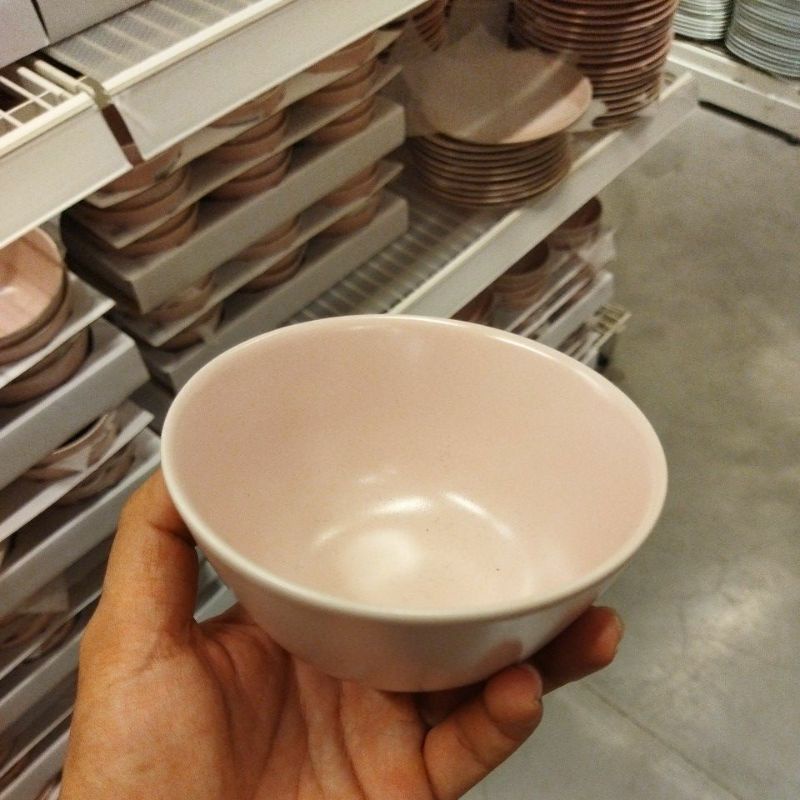 

DINERA Mangkuk Kecil Merah Muda 11cm + Packing Bubble Kardus