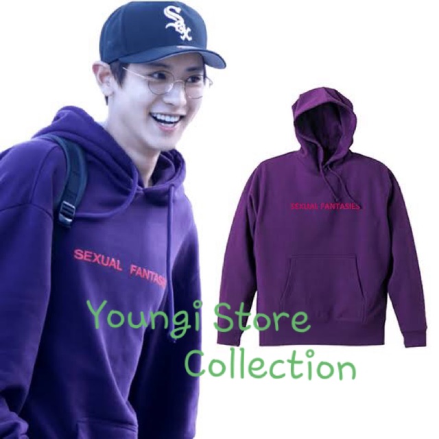 JAKET HOODIE SEXUAL FANTASIES KPOP IMPORT QUALITY