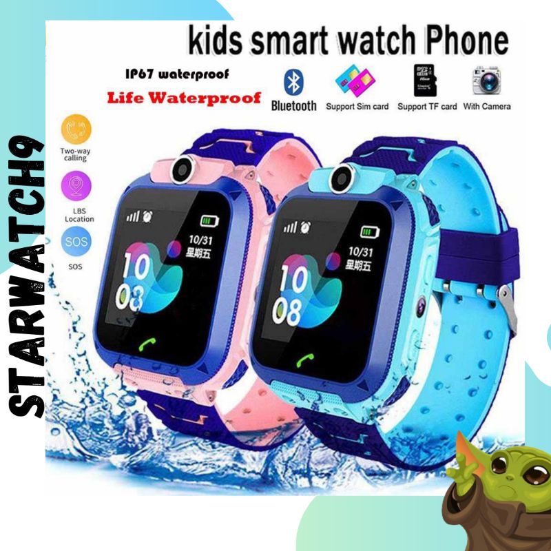 Jam Tangan Imo W16 Lumin Smartwatch Anak Gps Tracker Bisa Teleponan Voice Note-Z5 WATER