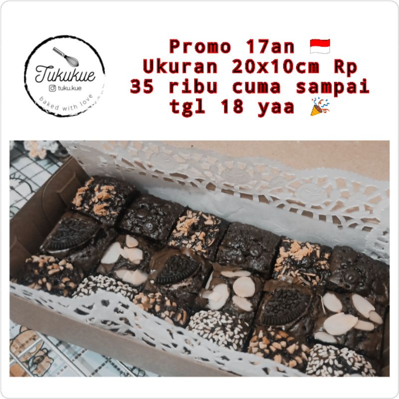 

Promo Brownies Kemerdekaan