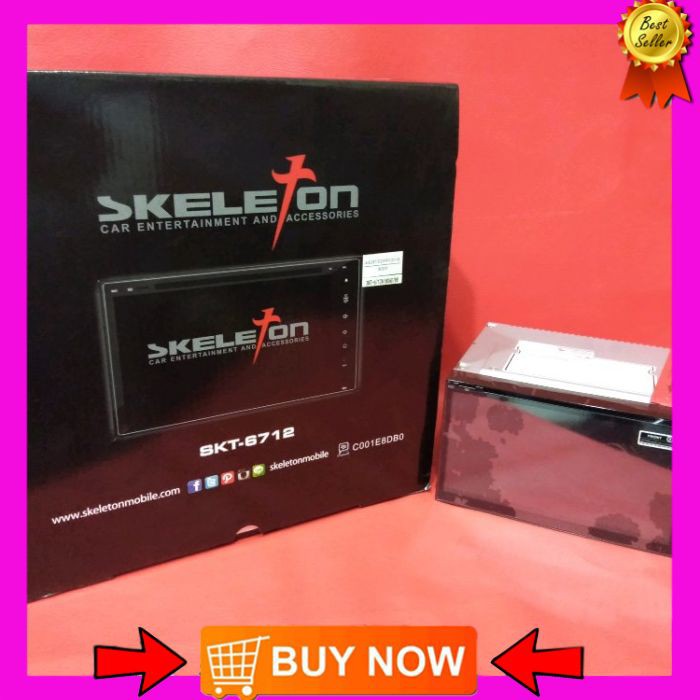 Tv Mobil Double din SKELETON seri SKT-6712.Pullglas-Pulltackrin and millorink Audio Mobil
