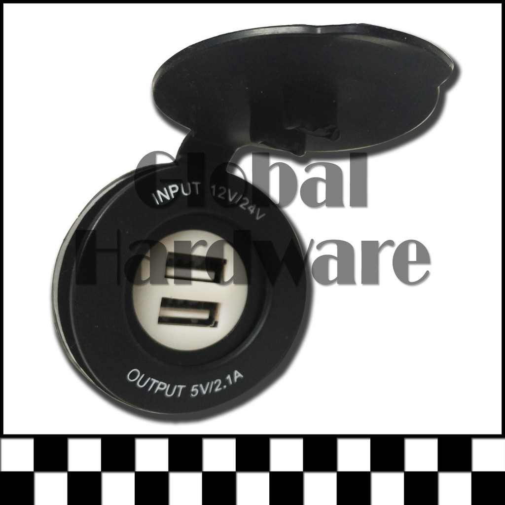 Charger Mobil - Car Charger - Charger USB Mobil - USB Charger Port