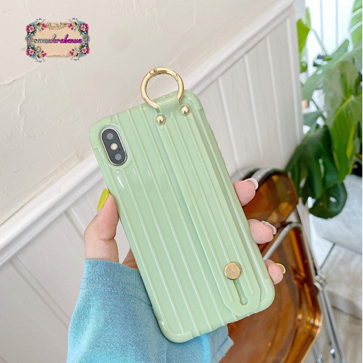 Case softcase luggage koper handgrip oppo samsung vivo xiaomi realme iphone all type SB526