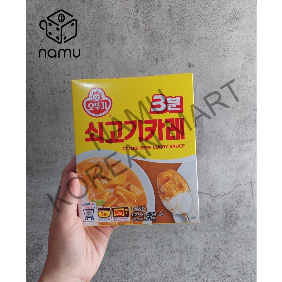 

Ottogi 3BUN Beef Curry 200 gr Curry with Beef - Kari Daging Sapi Instan Korea