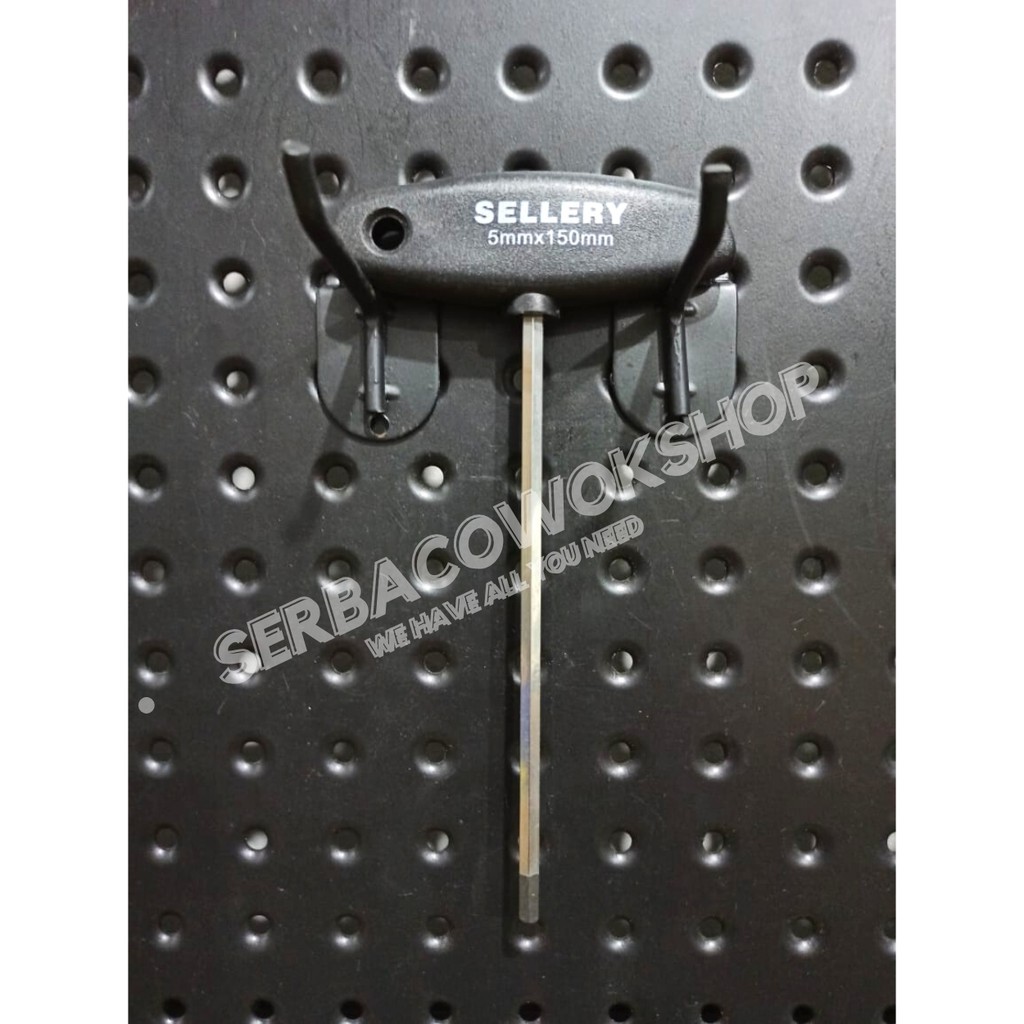 Sellery T Handle Hex Key L 5 mm Kunci L Model T 5mm Termurah Berkualitas