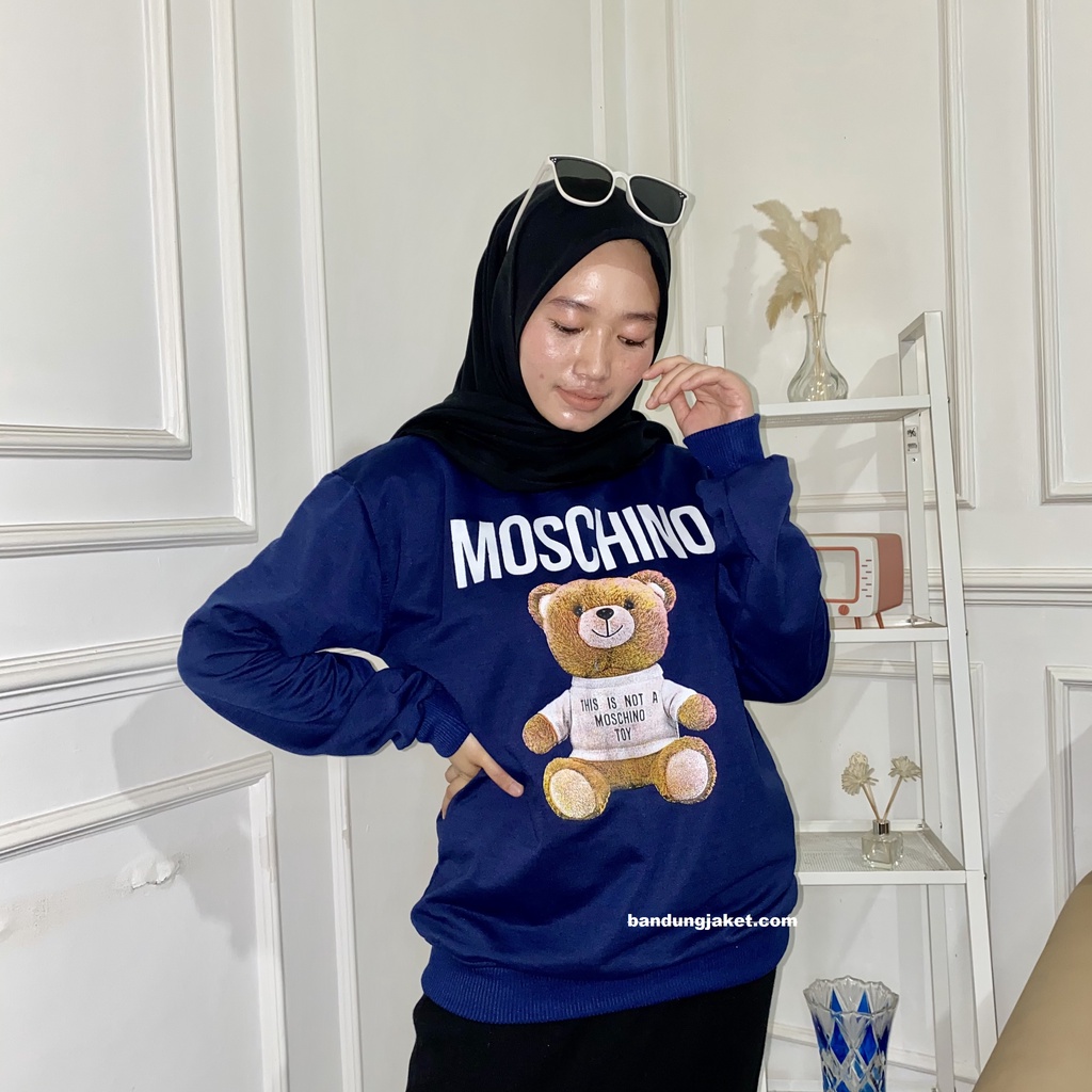 MOCHINO SWEATER CRAWNECK || SWEWTER BASIC KOREA