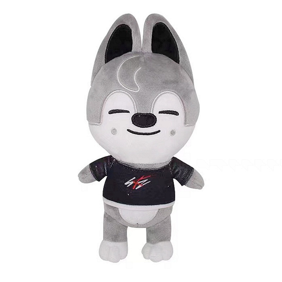 Skzoo Plush Toys Stray Kids Cartoon Stuffed Animal Plushies Doll Bbokari Leebit Wolf Chan Puppym Kid