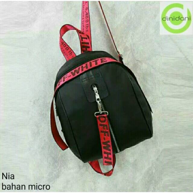 Backpack nia tas ransel wanita termewah harga murah tas lokal