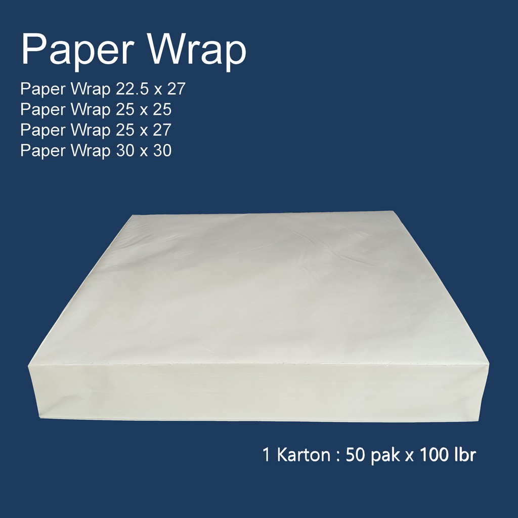 Paper Wrap 25 x 27 / Kertas Nasi KFC