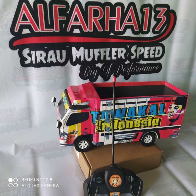 MINIATUR TRUCK TAWAKAL INDONESIA REMOT