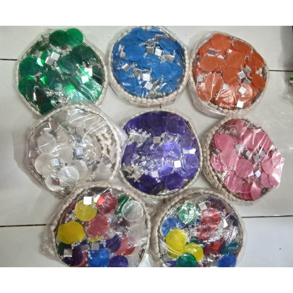 Hiasan gantungan lampion kerang diameter 15cm