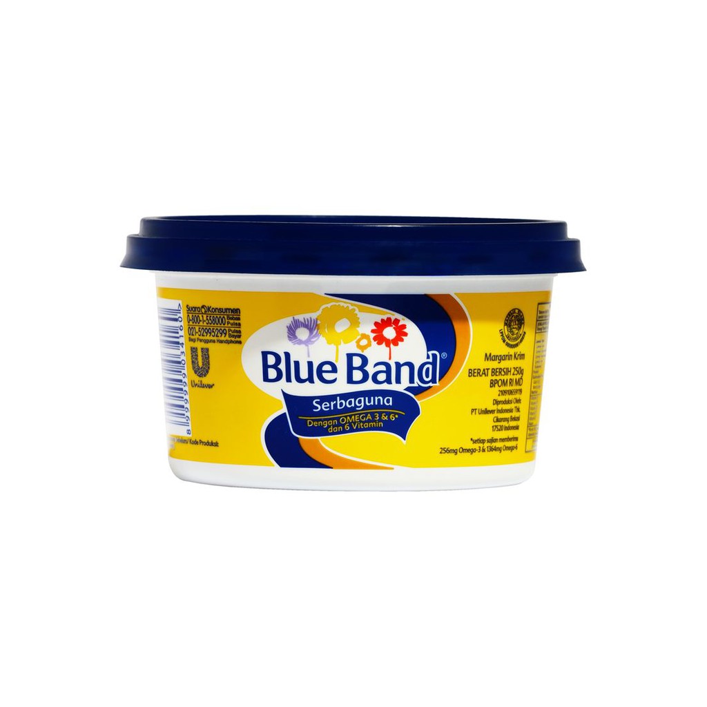 Jual Blue Band Serbaguna Margarine Kemasan Cup 250 Gr Shopee Indonesia