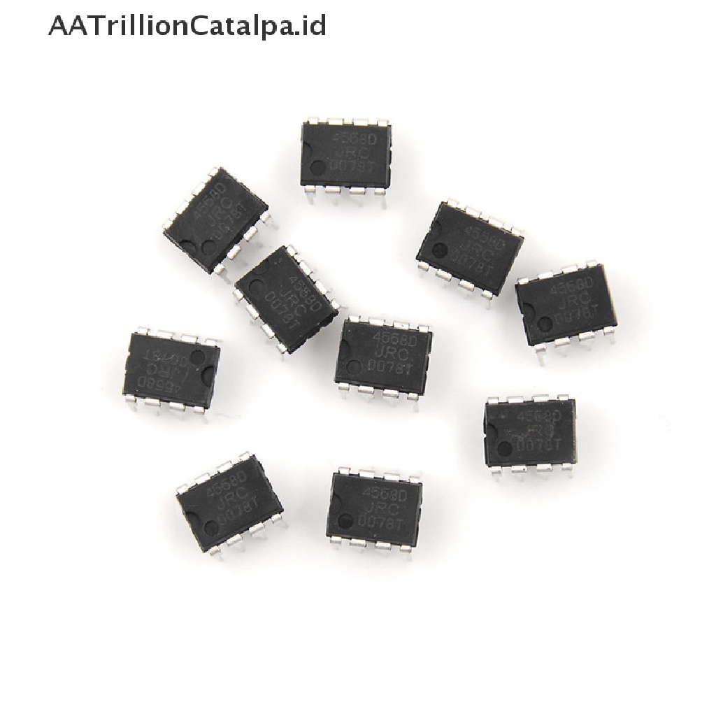 【AATrillionCatalpa】 20PCS IC JRC4558D 4558D DIP8 OP AMP DIP8 ID