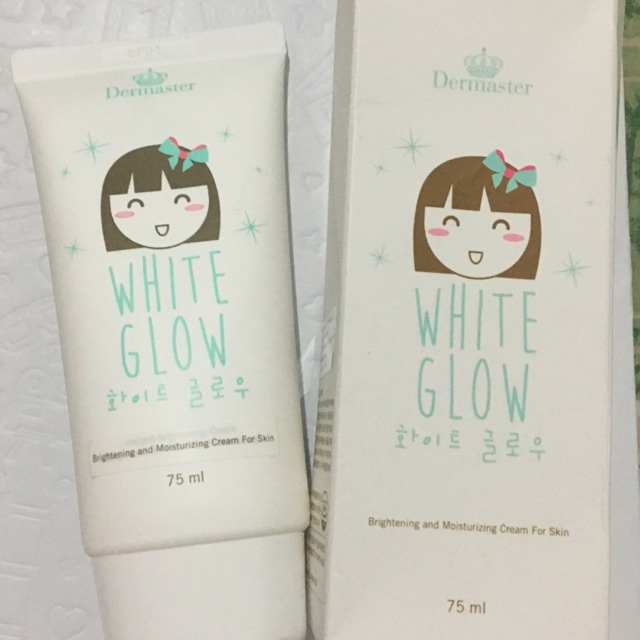 Dermaster white glow brightening & moisturizer