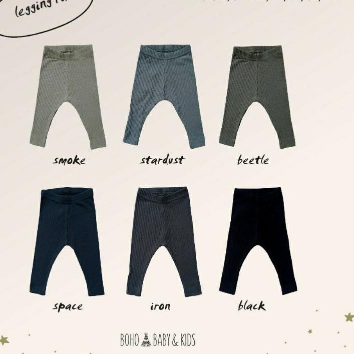 ❀ LEGGING RIB BOHOBABY ←