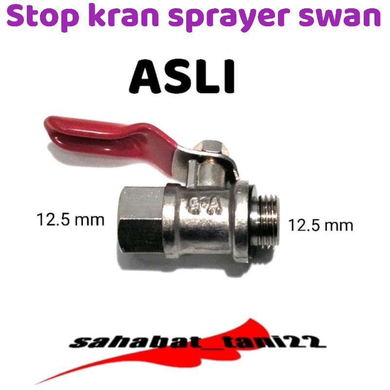 Stop kran sprayer swan stop kran prayer semprotan swan kran swan ASLI