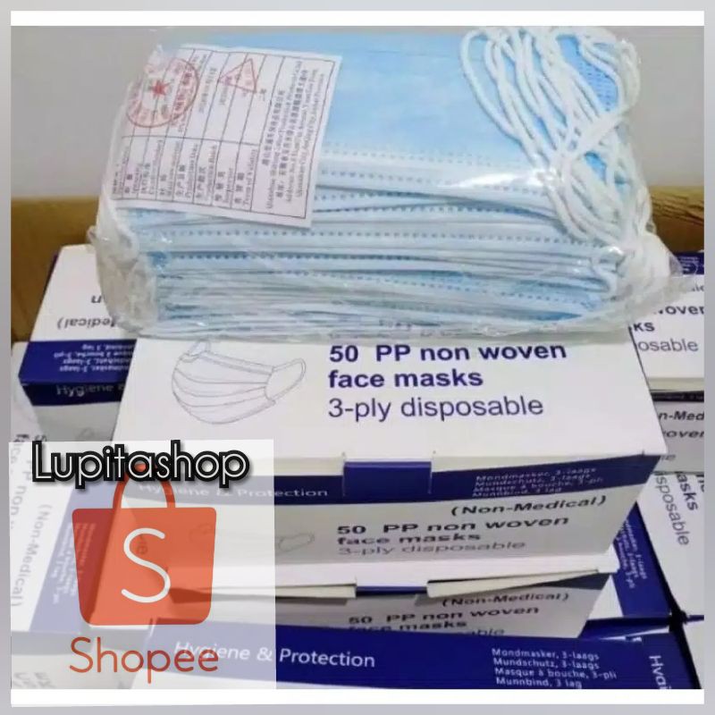 masker pelindung wajah box isi 50pcs