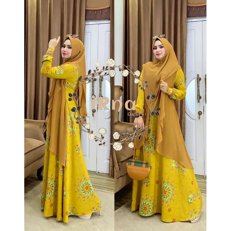 SET SYAR'I HAWLA BY IRNA GALERY ORIGINAL