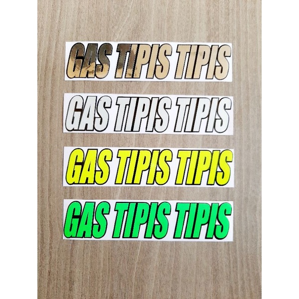 

STIKER CUTTING TUMPUK GAS TIPIS TIPIS
